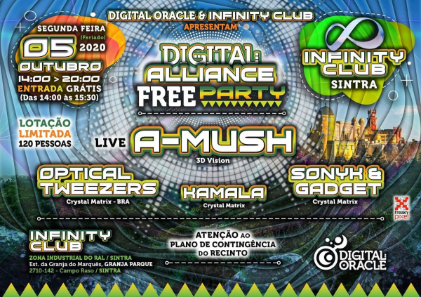5 OUTUBRO - DIGITAL ORACLE - DIGITAL ALLIANCE - Free party