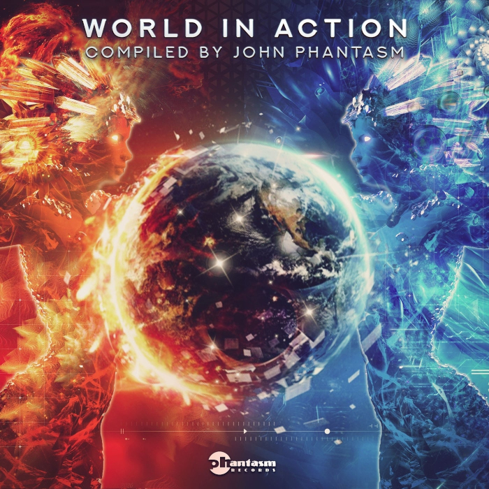 WORLD IN ACTION Various Artists - Compiled by John Phantasm